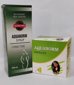 AQUANORM SYRUP ( SUGAR FREE ) & CAPSULES.